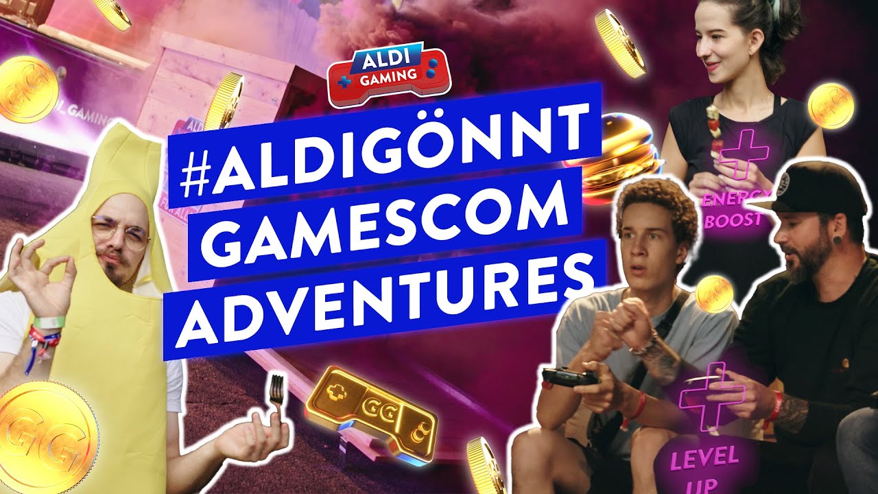 #ALDIGÖNNT gamescom Adventures I Jugendzentrum On Tour I ALDI Gaming