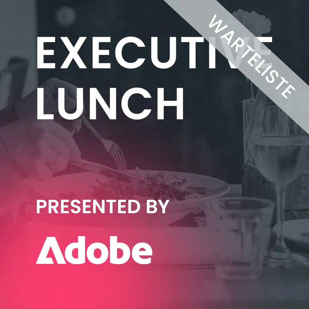 Executive Lunch • 30.09. • 12:00 Uhr