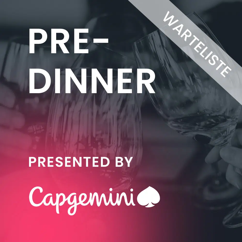 Pre-Dinner • 29.09. • 19:00 Uhr